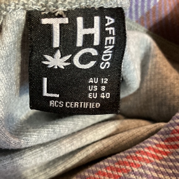 Afends THC hemp blend recycled bike shorts size L - Picture 3 of 4